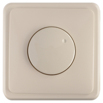 Peha Standard centraalplaat dimmer creme