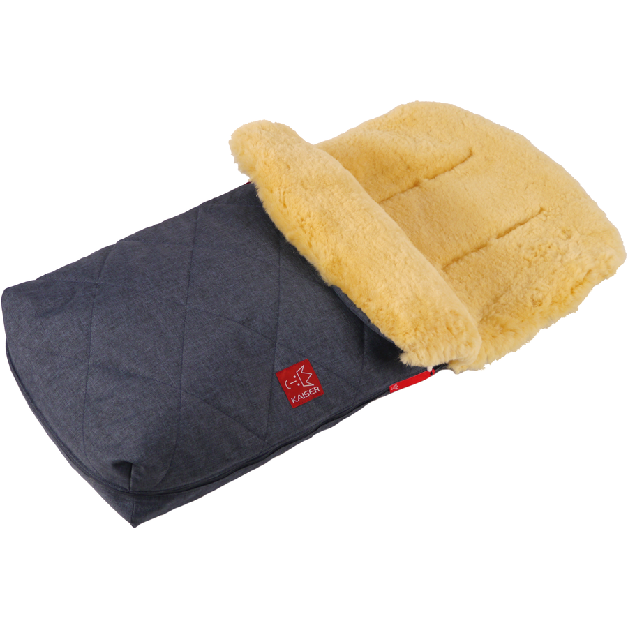 KAISER Winterfußsack Natura navy melange