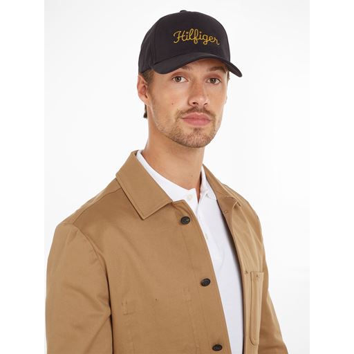 Tommy Hilfiger Hilfiger Script Cap, Space Blue/Khaki, One size