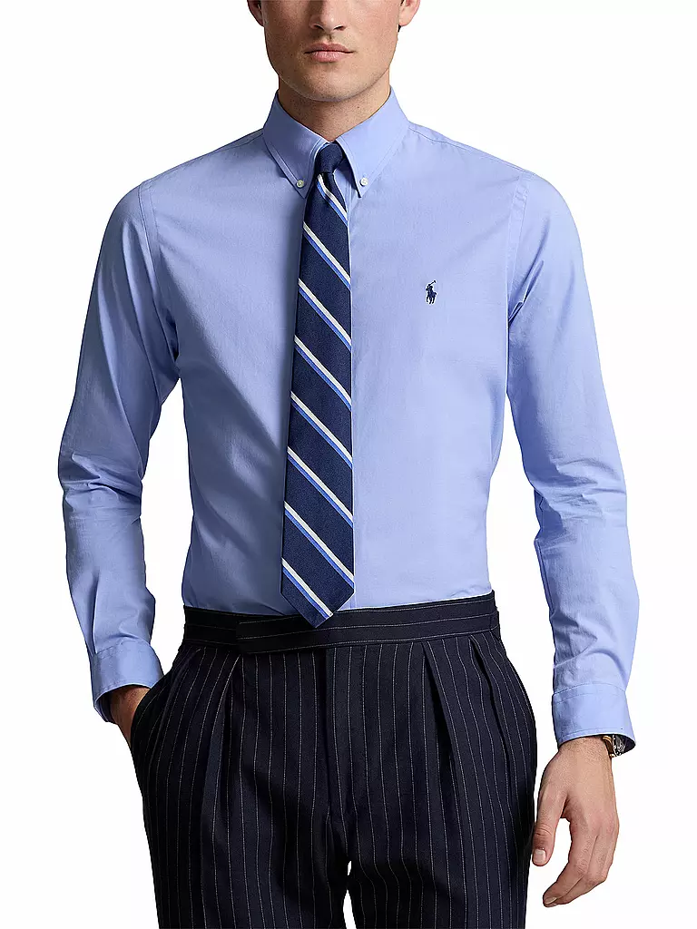 POLO RALPH LAUREN Hemd Custom Fit blau