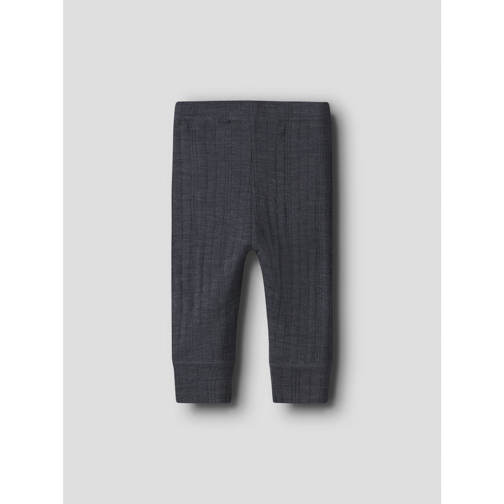 Køb Name It Ombre Blue Wang Uld Needle Long Johns Solid Noos