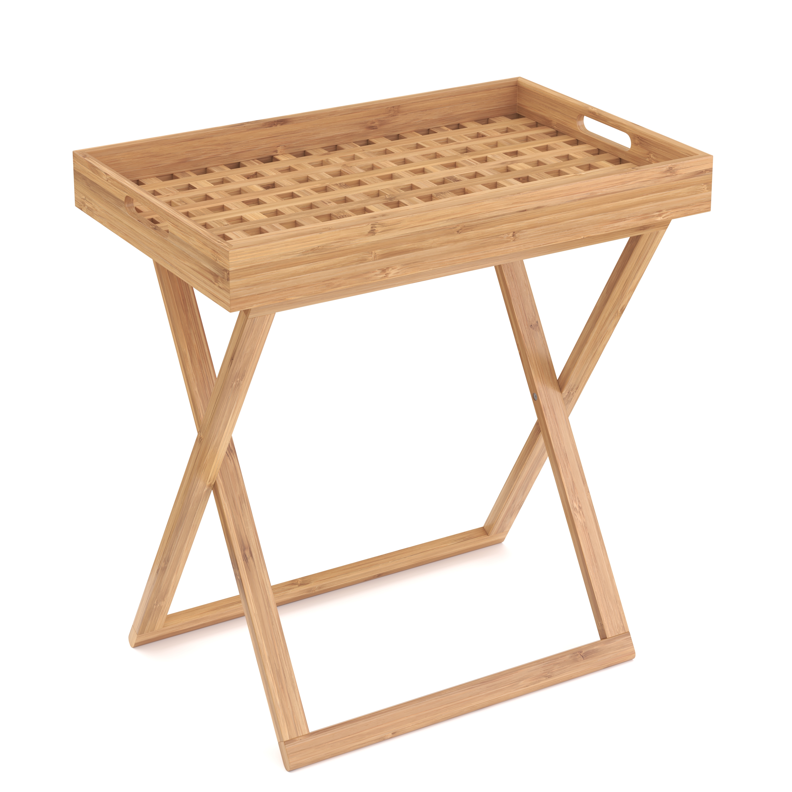 Tabletttisch Bambus klappbar ROLY natur