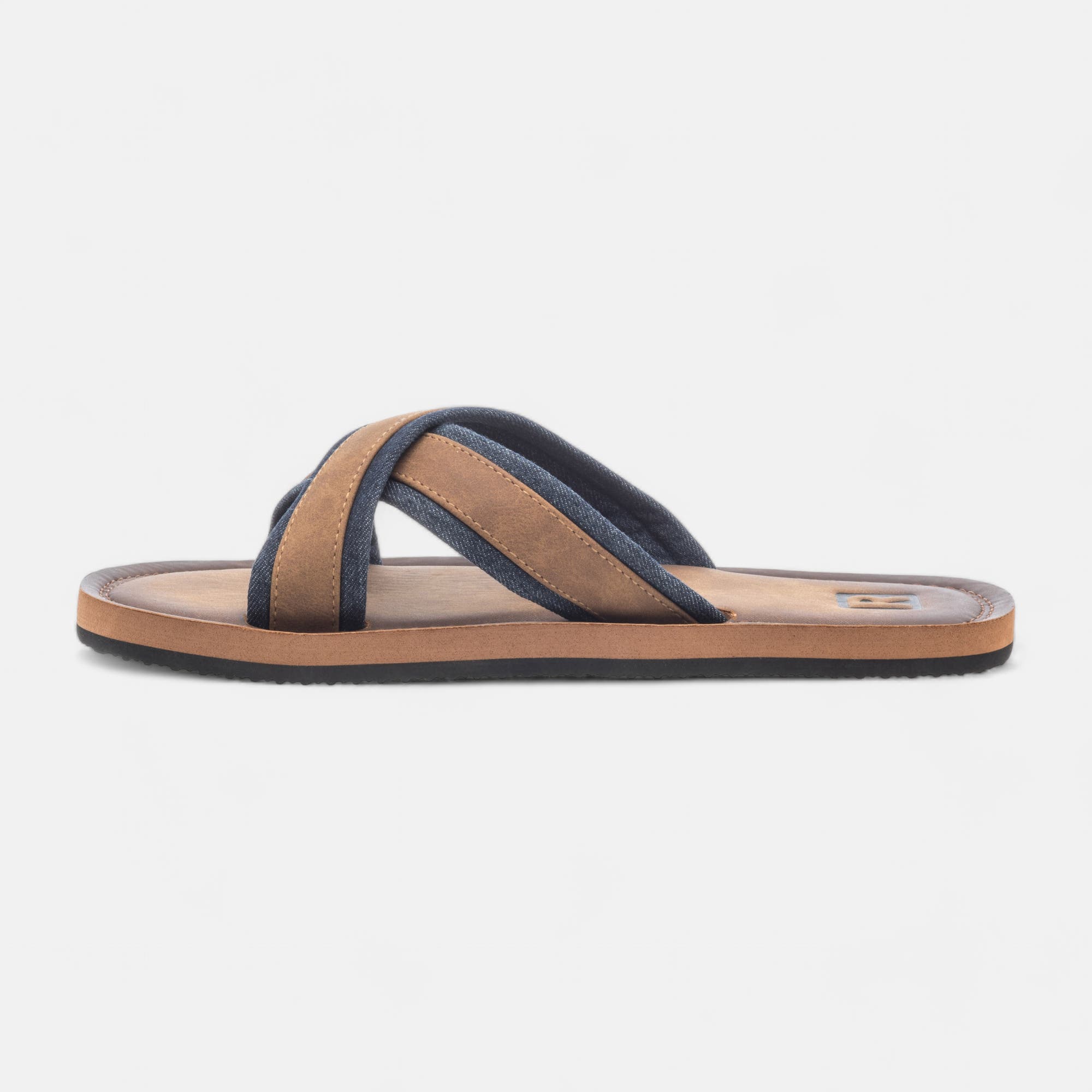 Claquettes de plage Homme marron