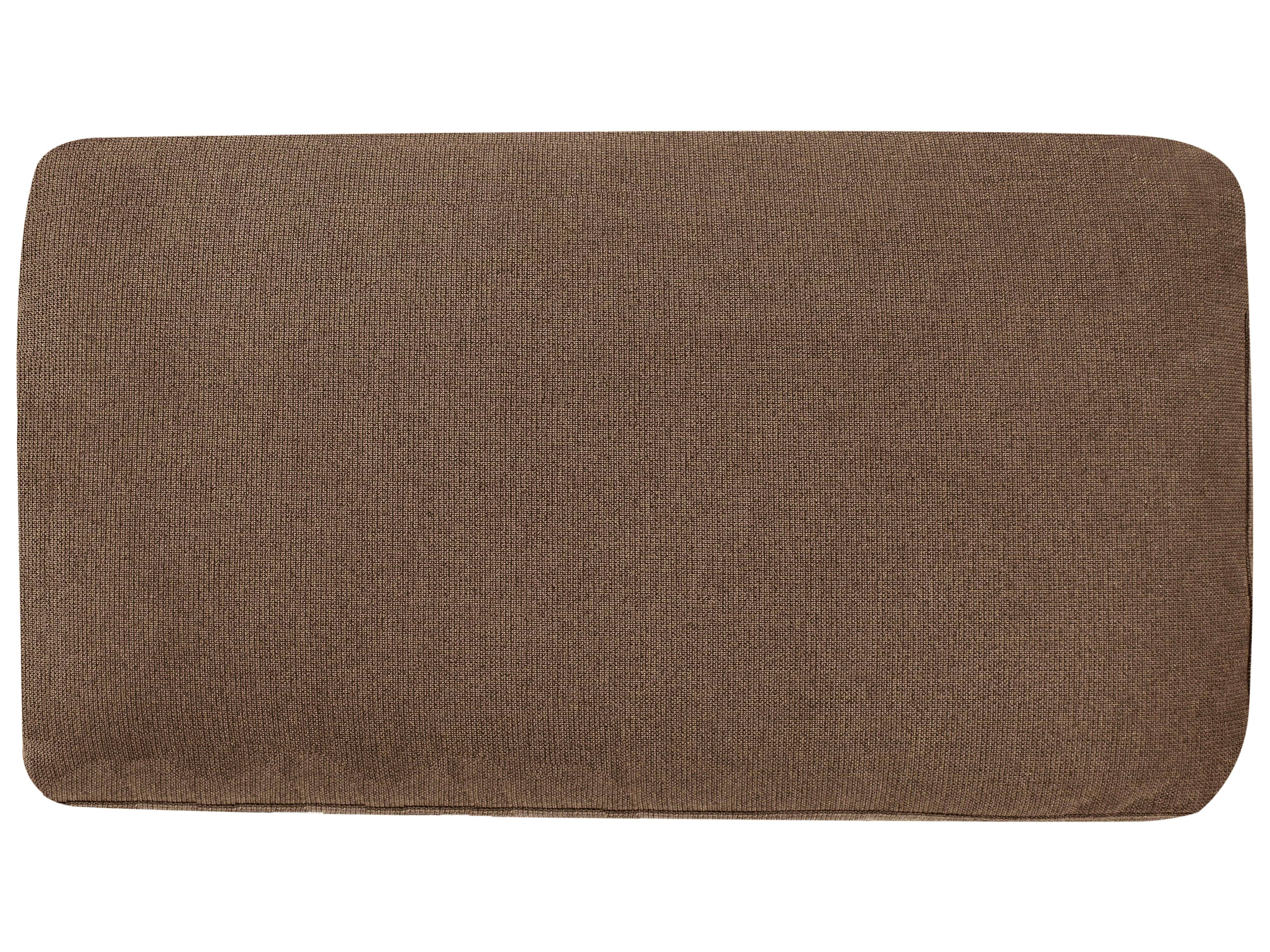 Rechtszijdige chaise longue SIEVOZ Stof Bruin