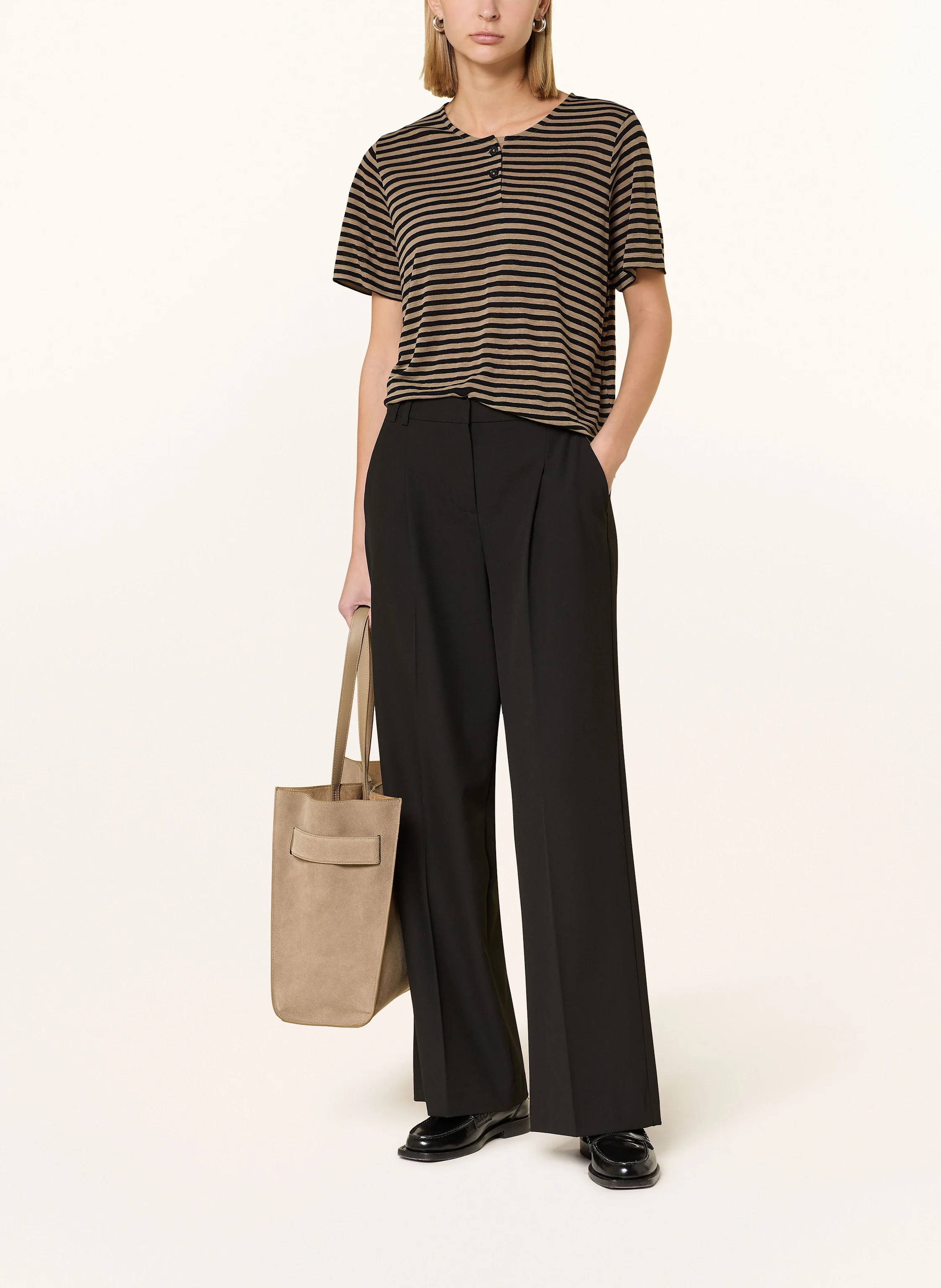Marc O'Polo T-Shirt mit Leinen