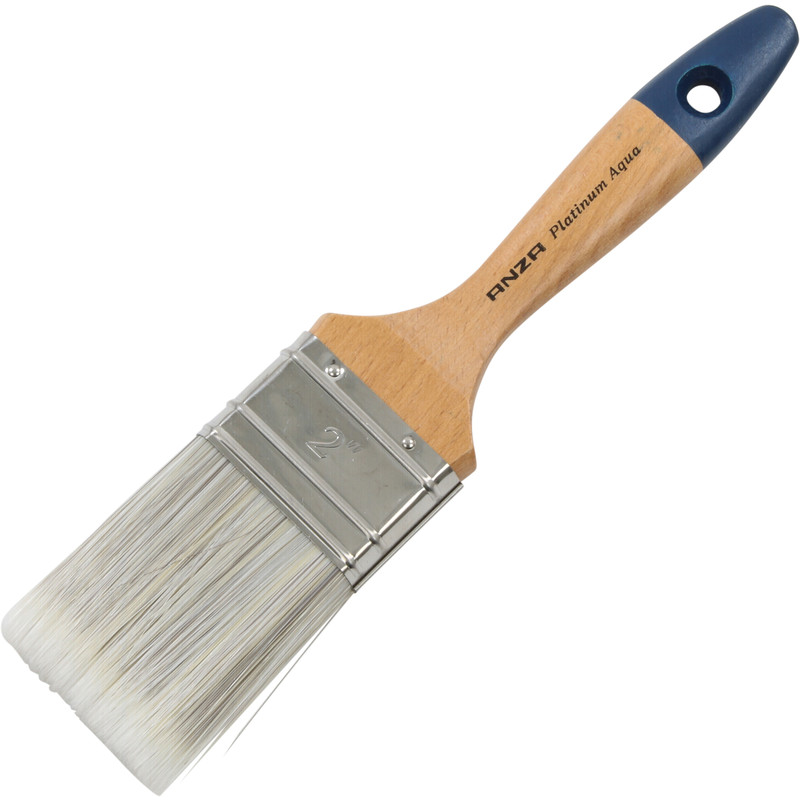 Anza Platinum Aqua platte kwast acryl 2,0