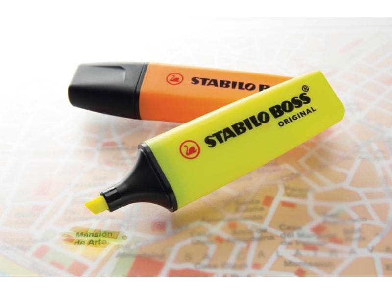 STABILO Textmarker Boss Original Gelb Textmarker
