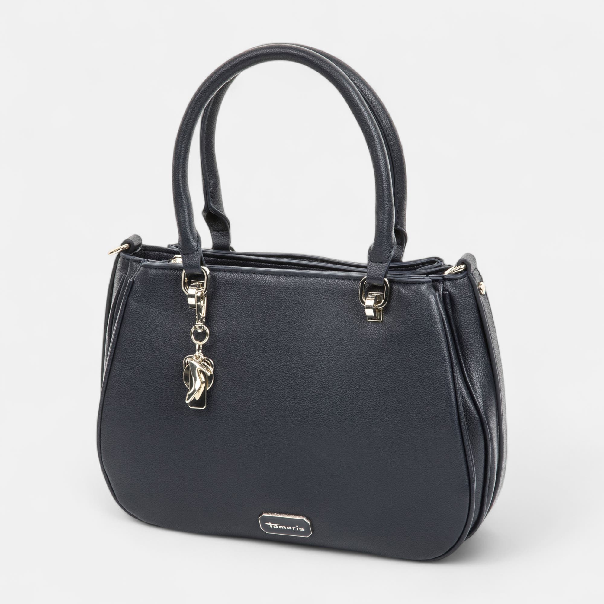 Sac à main bleu marine