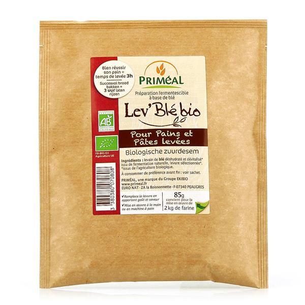 Fermento De Trigo Bio Em Pó