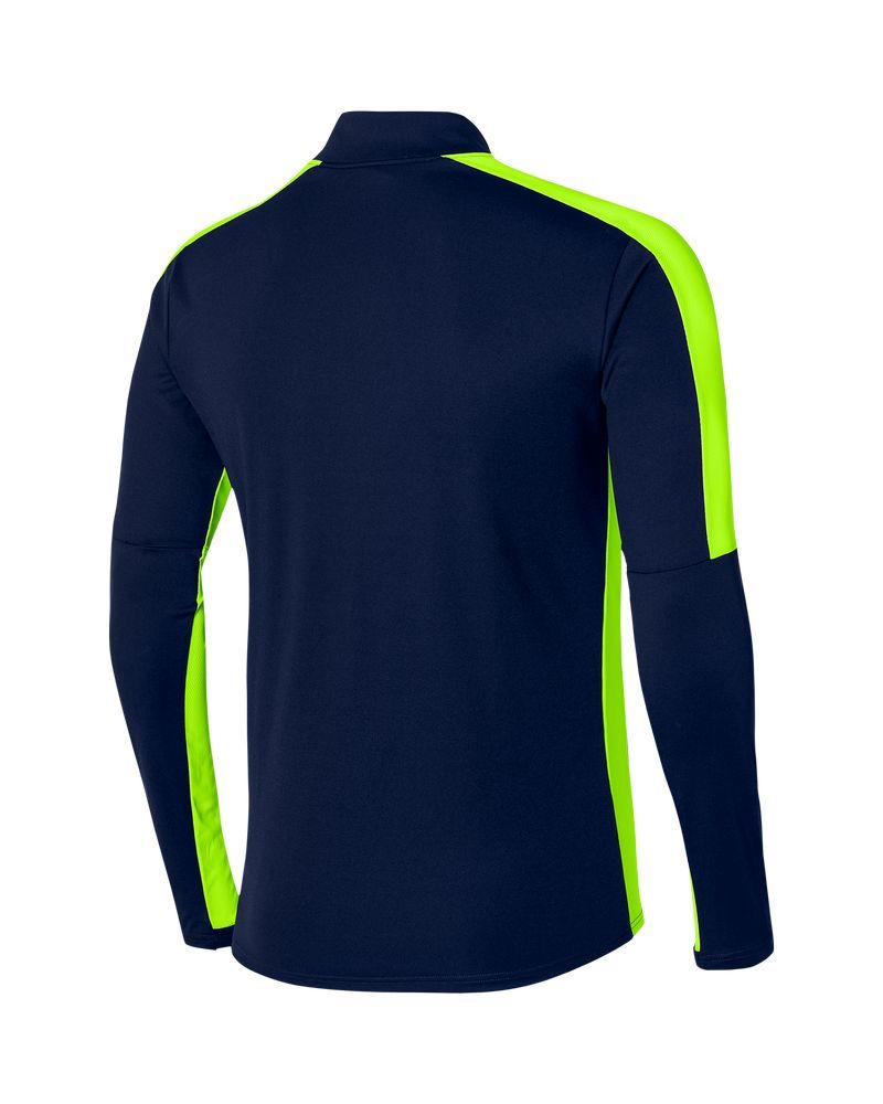 Haut d'entrainement 1/4 Zip Nike Academy 23 Bleu Marine & Jaune Fluo pour enfant