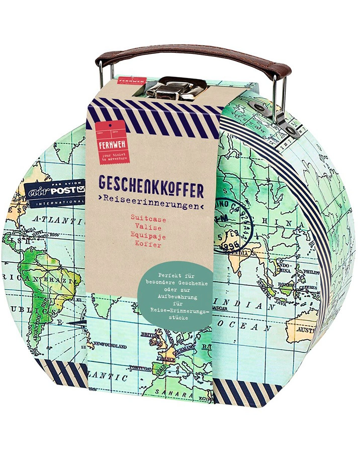 Geschenkkoffer REISEERINNERUNGEN