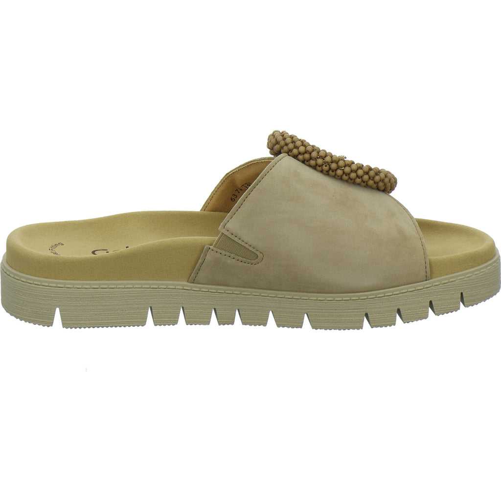Gabor Pantoletten Damen Beige
