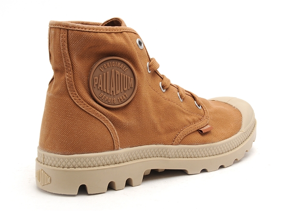Palladium boots bottine plates femme womens pampa hi marron
