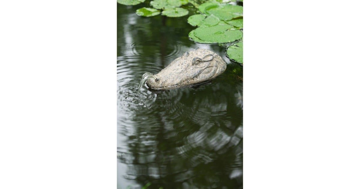 UbbinkDrijvende spuitfiguur Krokodillenkop waterornament