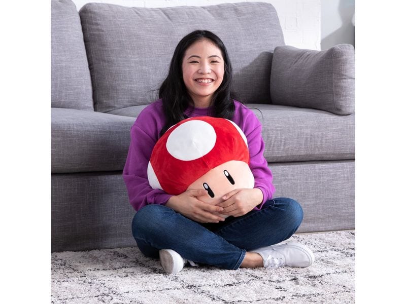Tomy Plüsch Super Mario Super Mushroom Plüschfigur