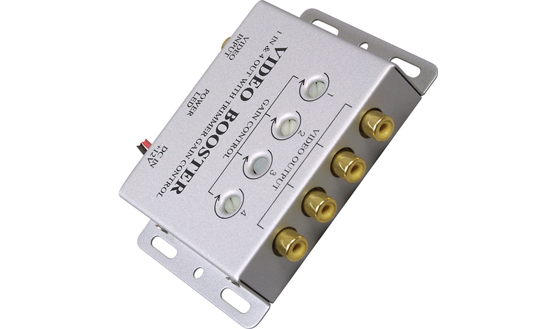 Multi video booster 1 in/4 out 12V