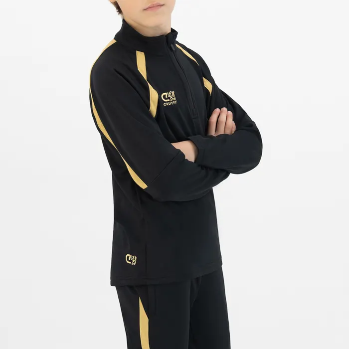 Cruyff Turn Tech Half Zip Trainingssweater Junior