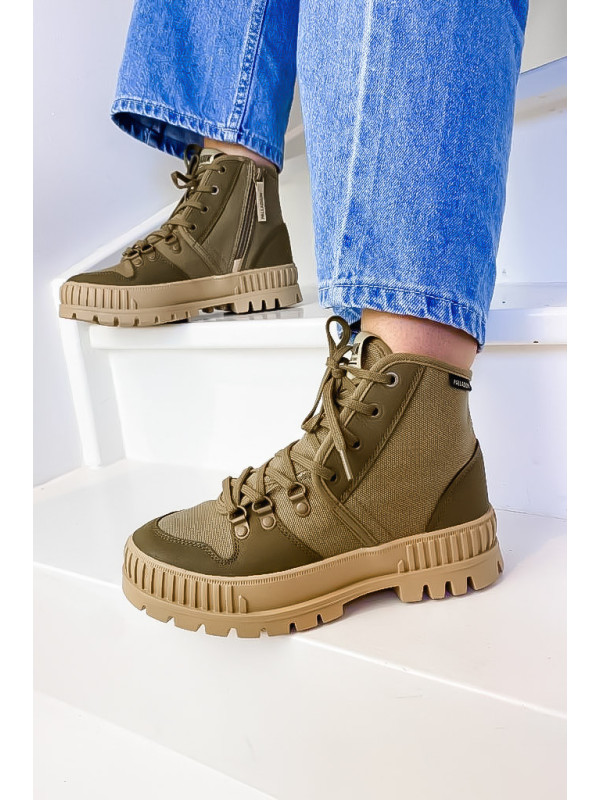 PALLASHOCK HIKER Olive - Palladium