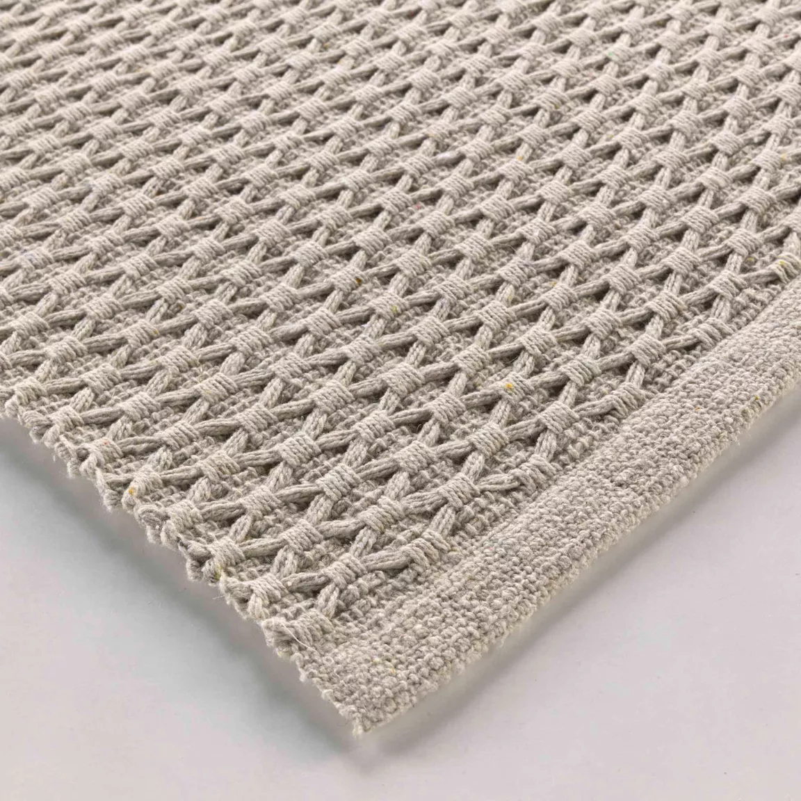 Tapis de salon coton (50 x 80 cm) Alivia Beige