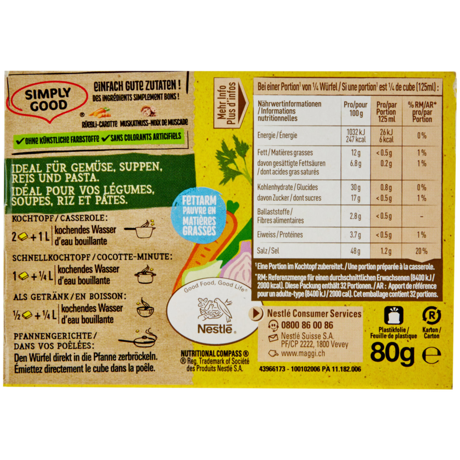 Maggi Gemüse Bouillon