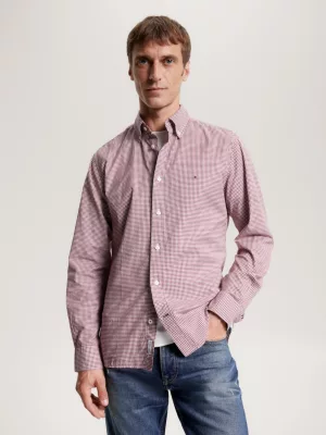 Camisa xadrez vichy de corte regular