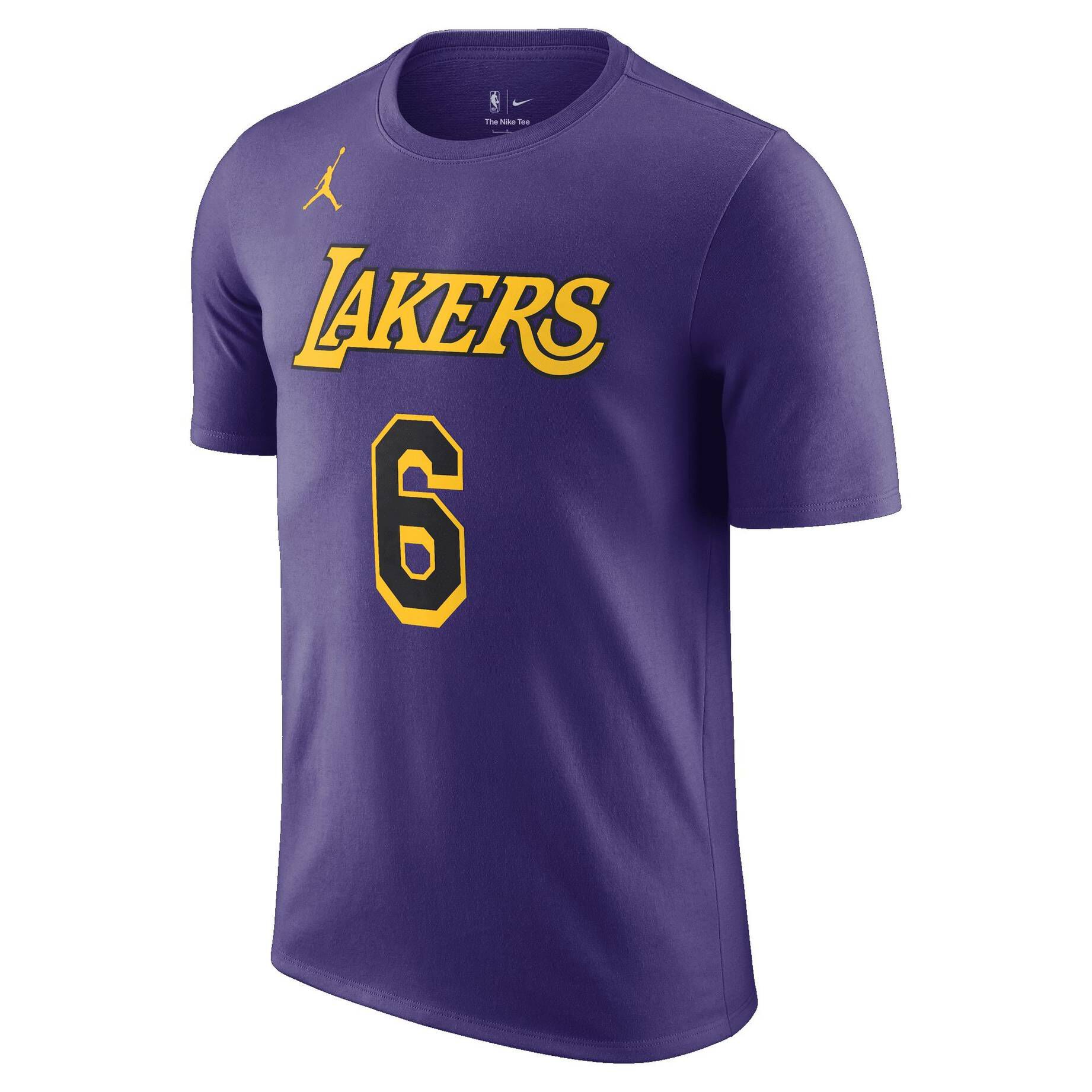 Nike| Herren Basketballshirt NBA LOS ANGELES LAKERS LEBRON JAMES ESSENTIAL STATEMENT