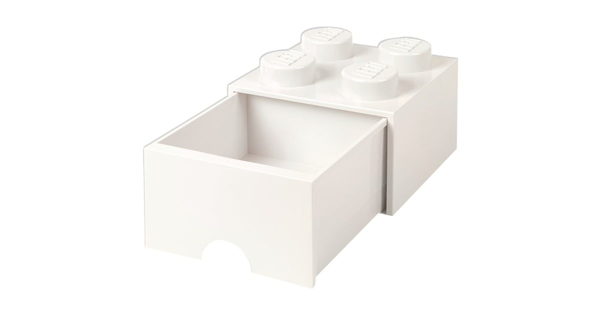 Room CopenhagenLEGO Brick Drawer 4 Wit opbergdoos  (Wit)