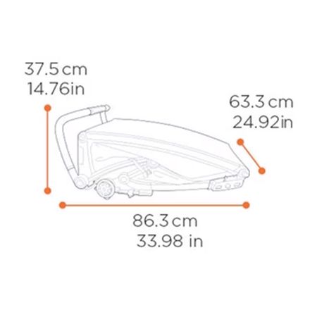 THULE CHARIOT SPORT 1 Gen. 2 Kinderanhänger  aluyellow