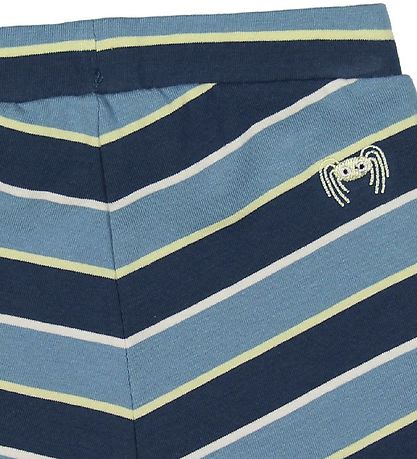 Minymo Shorts - Blau gestreift