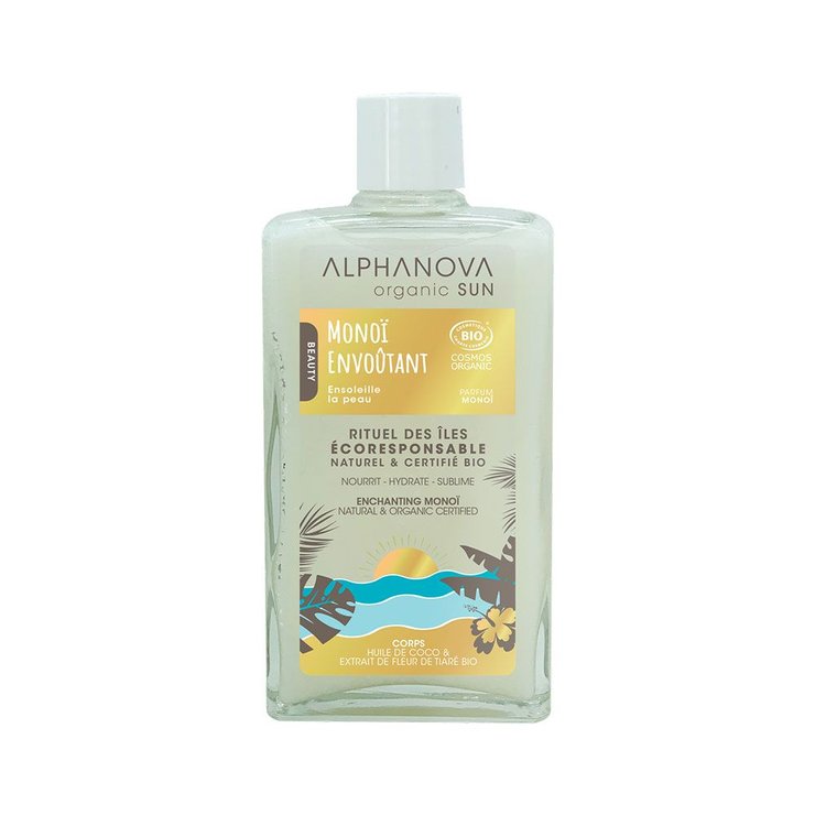 Monoï bio envoûtant 100ml Sun Alphanova