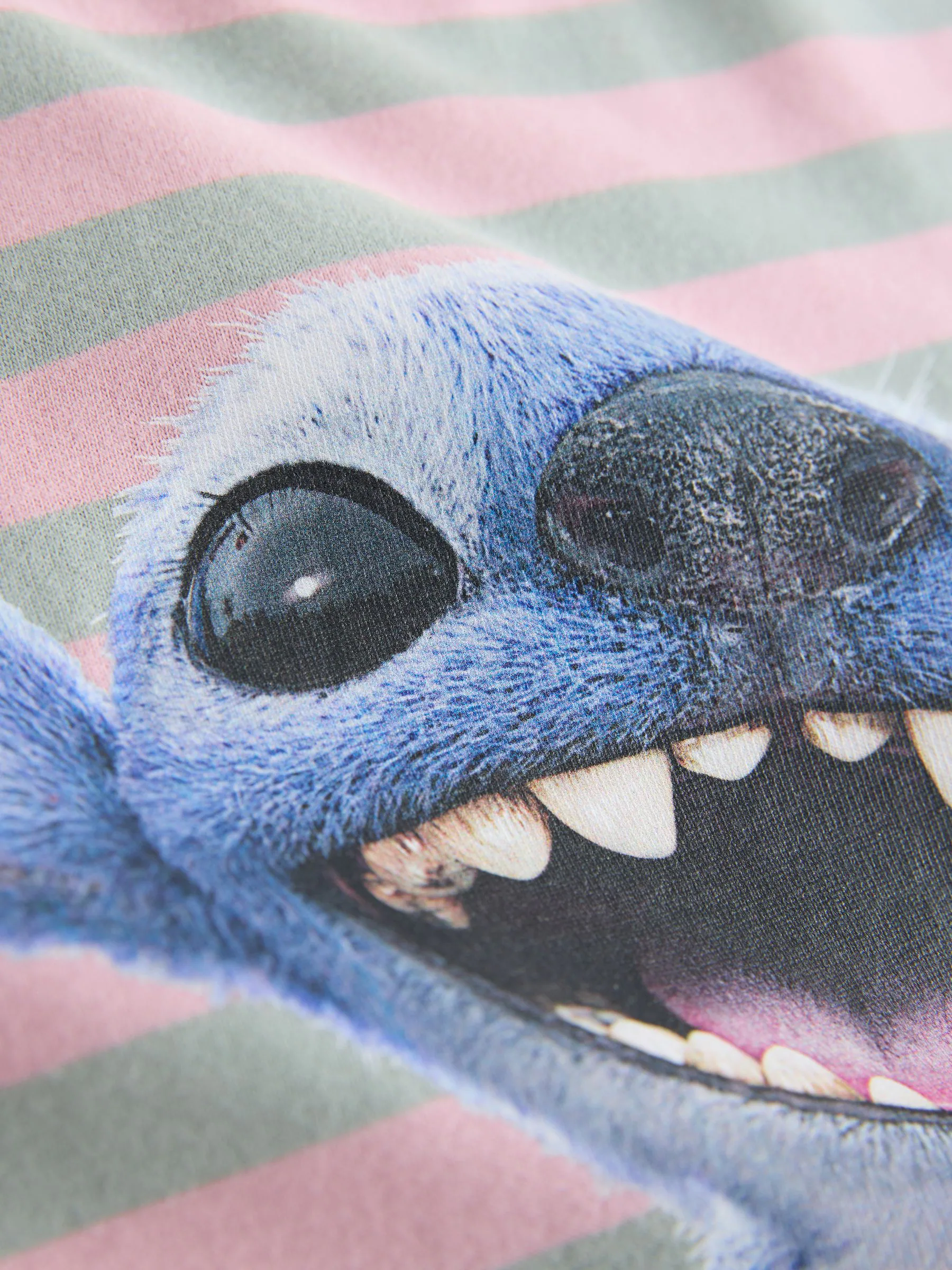 Pink Stripe Lilo & Stitch - Top met print en lange mouwen (3-16jr)