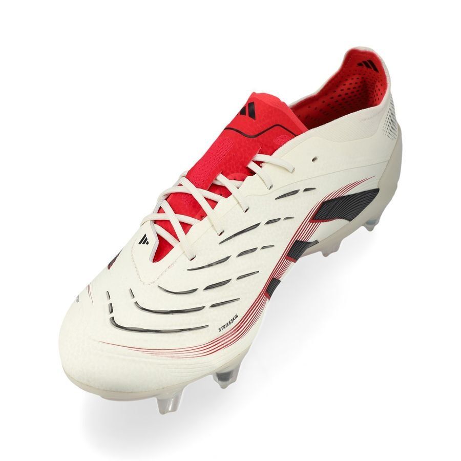 adidas Predator Elite FG Champagne - Blanc/Noir/Pure Ruby