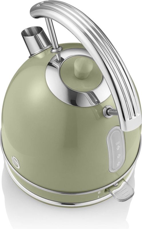 SWAN - SK14630GNEU - Waterkoker - Groen - 1,8 liter - Draadloos - 3000 W