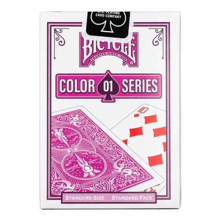 Bicycle® Kartenspiel Color Series Berry 1