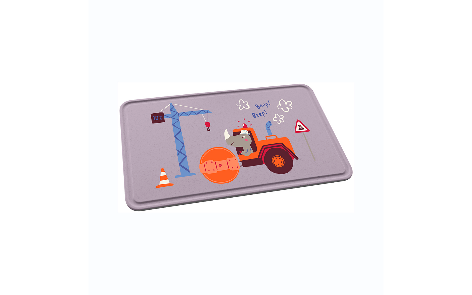 Koziol Connect Board Frühstücksbrettchen für Kinder organic green rex