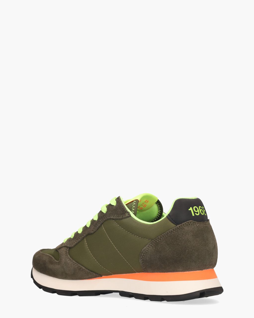 SUN68 Tom Fluo Legergroen Herensneakers