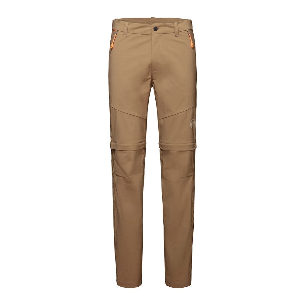 Mammut HIKING ZIP OFF - Pantalon convertible Homme dark sand