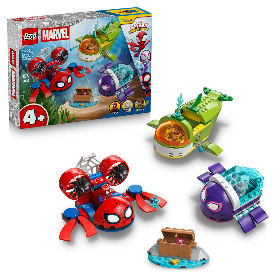 LEGO Marvel Spidey onderwatervoertuigen 11207