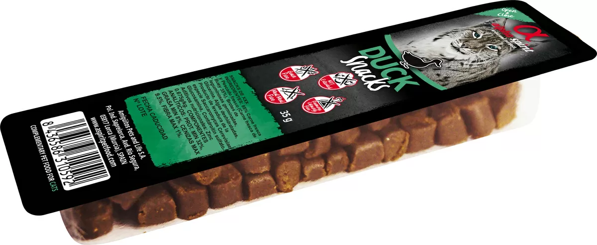 AlphaSpirit Cat Duck Snack - 35 g