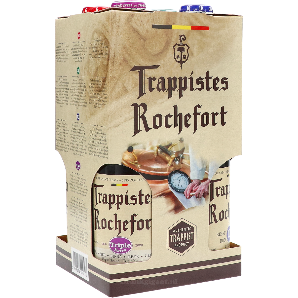 Trappistes Rochefort Cadeaupakket Basic 132 cl