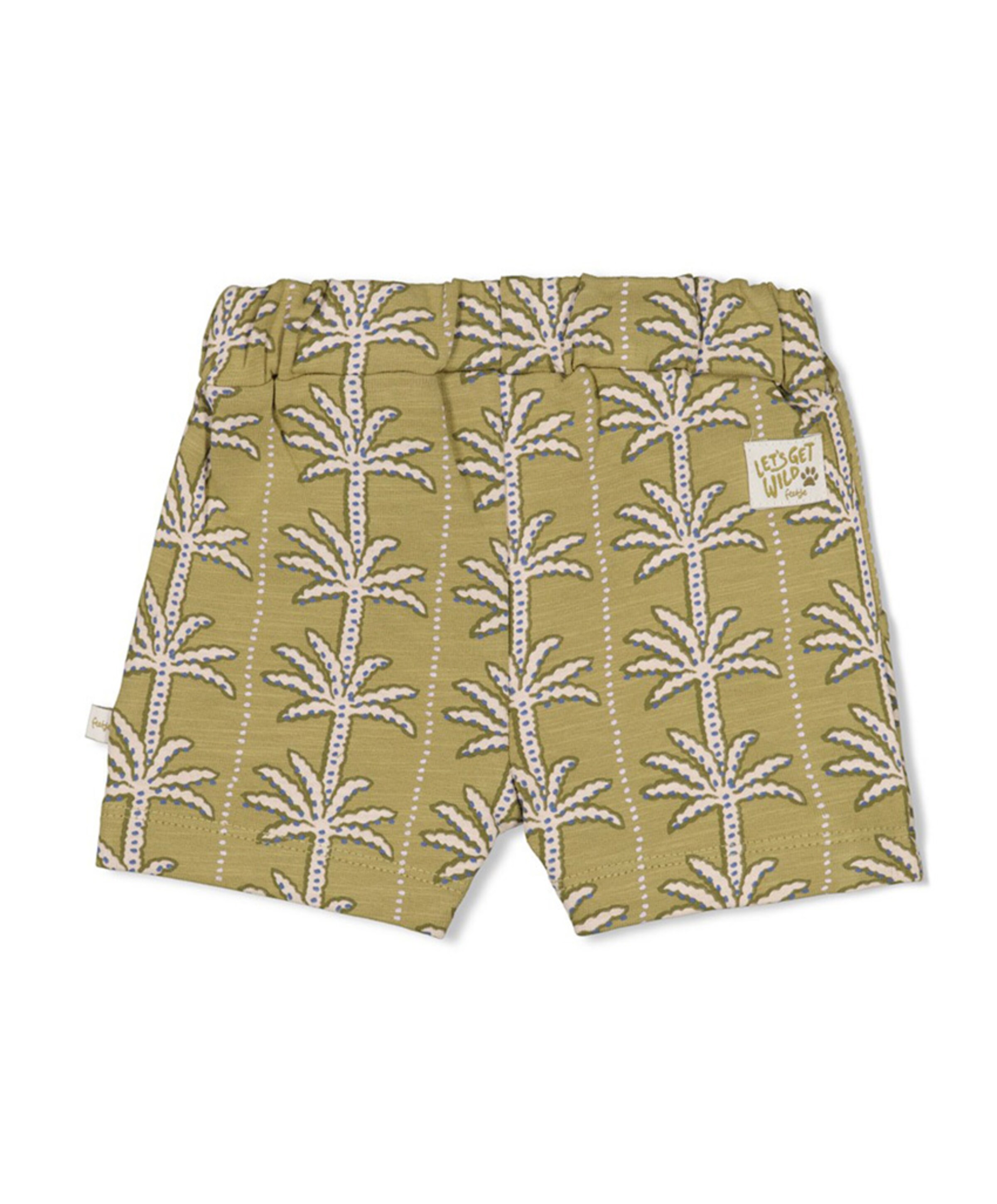 Feetje AOP meisjes korte broek groen