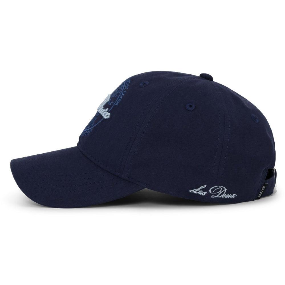 Køb Les Deux Kids Dark Navy Globe Logo Dad Kasket