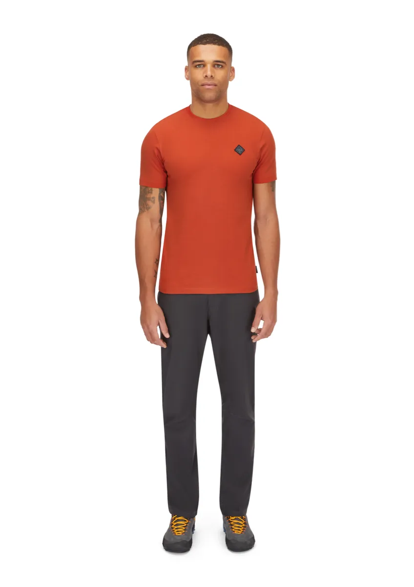 Rab Basecamp Logo Badge Tee Red Clay