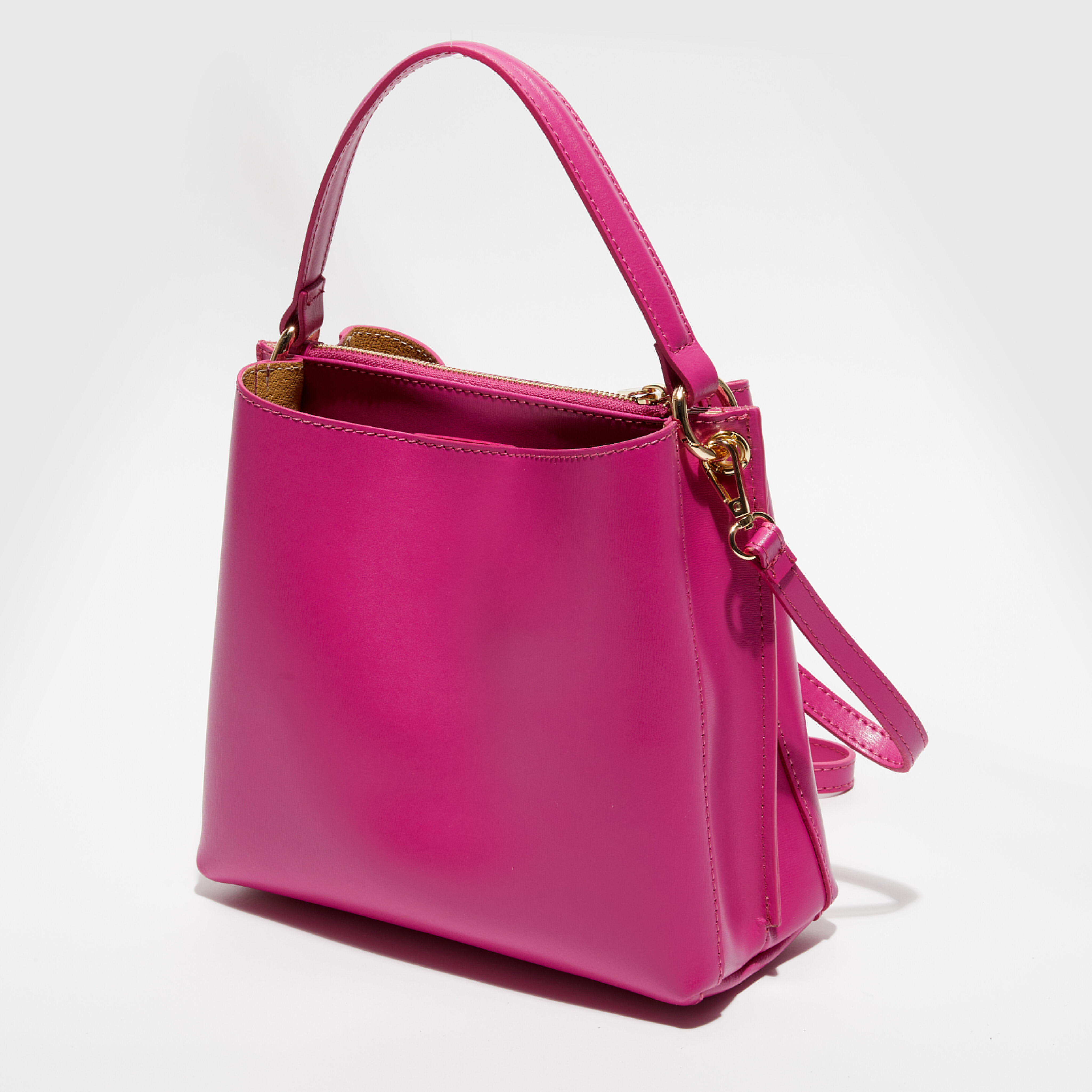 Abaco Studio Sac à main en Cuir Melissa violet - 25x23x18 cm