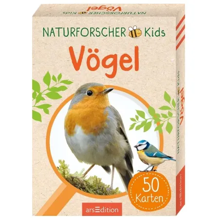ars Edition Naturforscher Kids: Vögel (Karten )