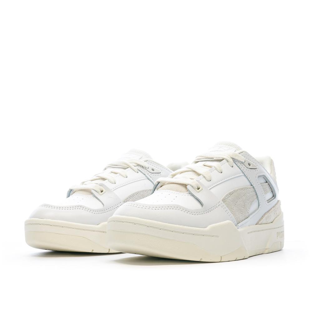 Puma Baskets Blanche/Beige Femme Puma Slipstream Thrifted