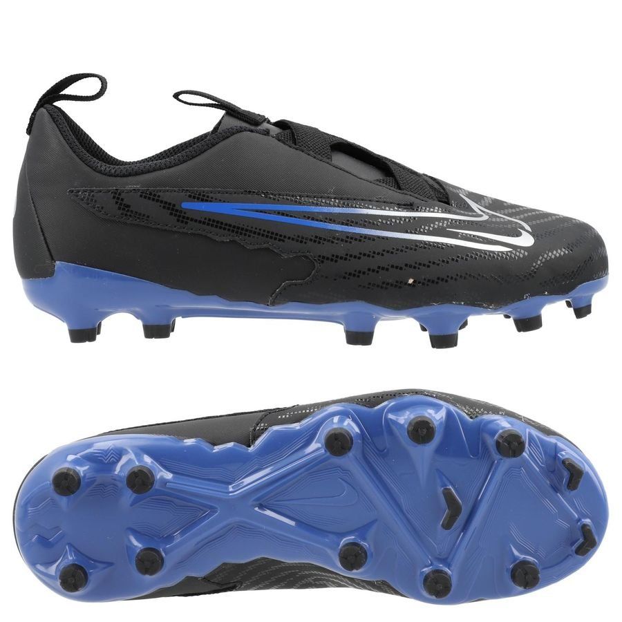 Nike Phantom GX Academy MG Shadow - Noir/Chrome/Bleu Enfant