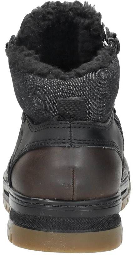 Rieker Veterschoenen Hoog zwart