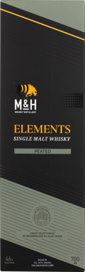 MILK & HONEY ELEMENTS PEATED CASK 70CL