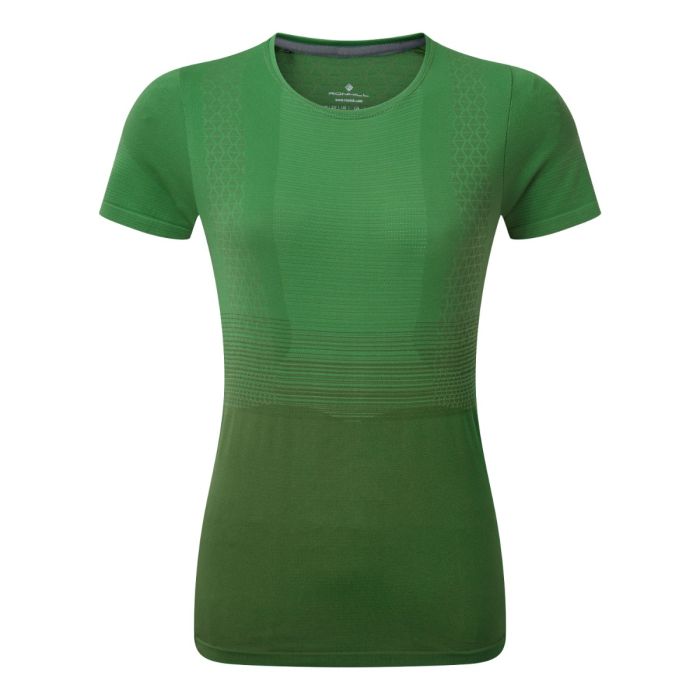 Ronhill Dame T-shirts Tech Marathon Short Sleeve Tee Grøn